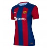 Damen Fußballbekleidung Barcelona Heimtrikot 2023-24 Kurzarm